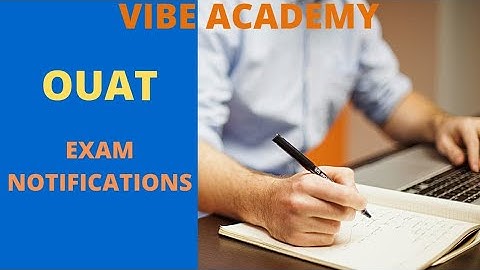 OUAT UG EXAM 2021|ONLINE REGISTRATION|EXAM DATE|DETAILS SCHEDULE|CBT MODE EXAM|VIBE ACADEMY|