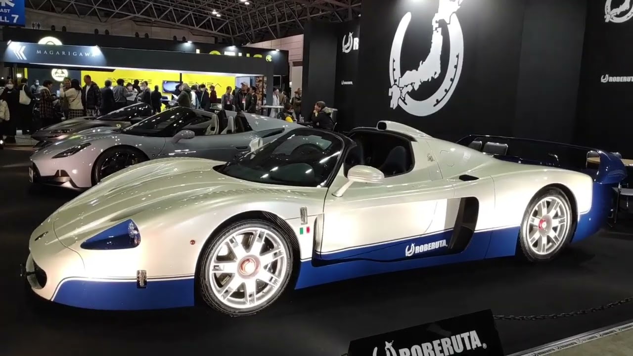 M.S.さん専用 ポルシェ 917K、トヨタ 2000GT、マセラティMC12 マセラティ MC12 東京オートサロン2024 ロベルタ - YouTube