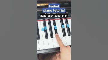 Thumbnail of Faded Alan Walker - piano tutorial