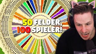 RUSSISCH ROULETTE mit 100 Spielern in Minecraft! Triff die RICHTIGE Entscheidung!!