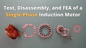 Creation of stator geometry in SOLIDWORKS (Test, Disassembly, and FEA of a Single-Phase IM #2)