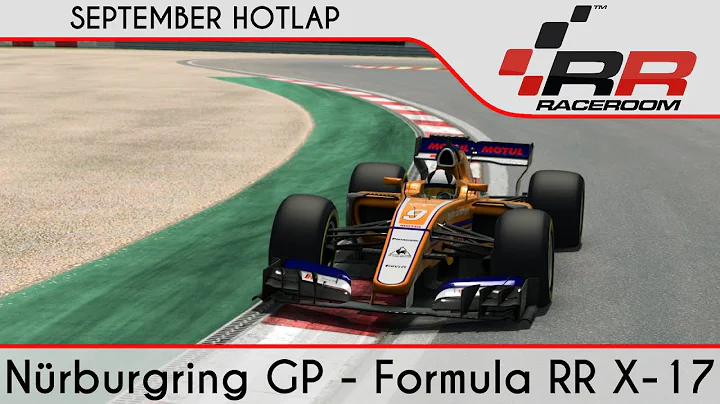 [R3E][Hotlap] Formula RaceRoom X-17 - Nürburgring GP
