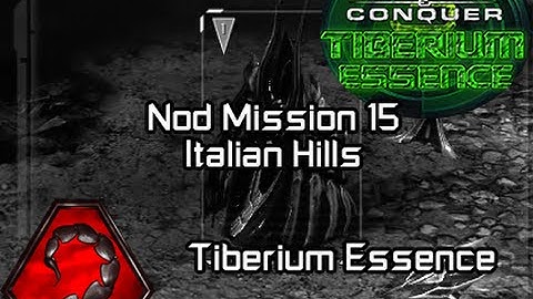 Command & Conquer 3 Tiberium Wars - Nod Mission 15 Italian Hills [HD]