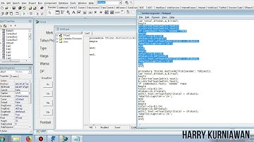 Tutorial Membuat Aplikasi Penjualan Motor Sederhana Delphi 6
