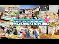 ANIVERSÁRIO DE 11 ANOS DO DAVID | MUITA COMIDA | FAMÍLIA ANIMADA 💖