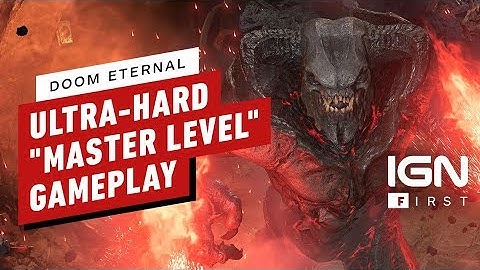 DOOM Eternal: 9 Minutes of Master Level Gameplay (4K 60FPS) - IGN First