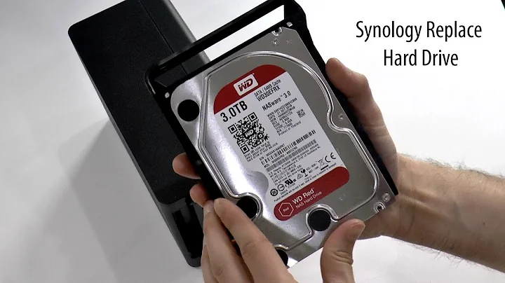 Synology Hard Drive Replacement to a bigger one - DayDayNews