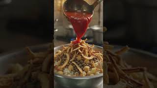 Koshary: Egypt’s national dish.