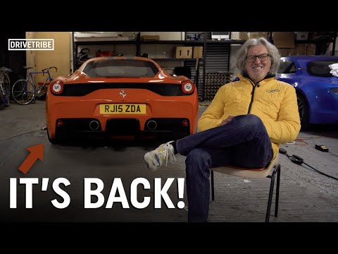What happened to James May's Ferrari 458 Speciale?