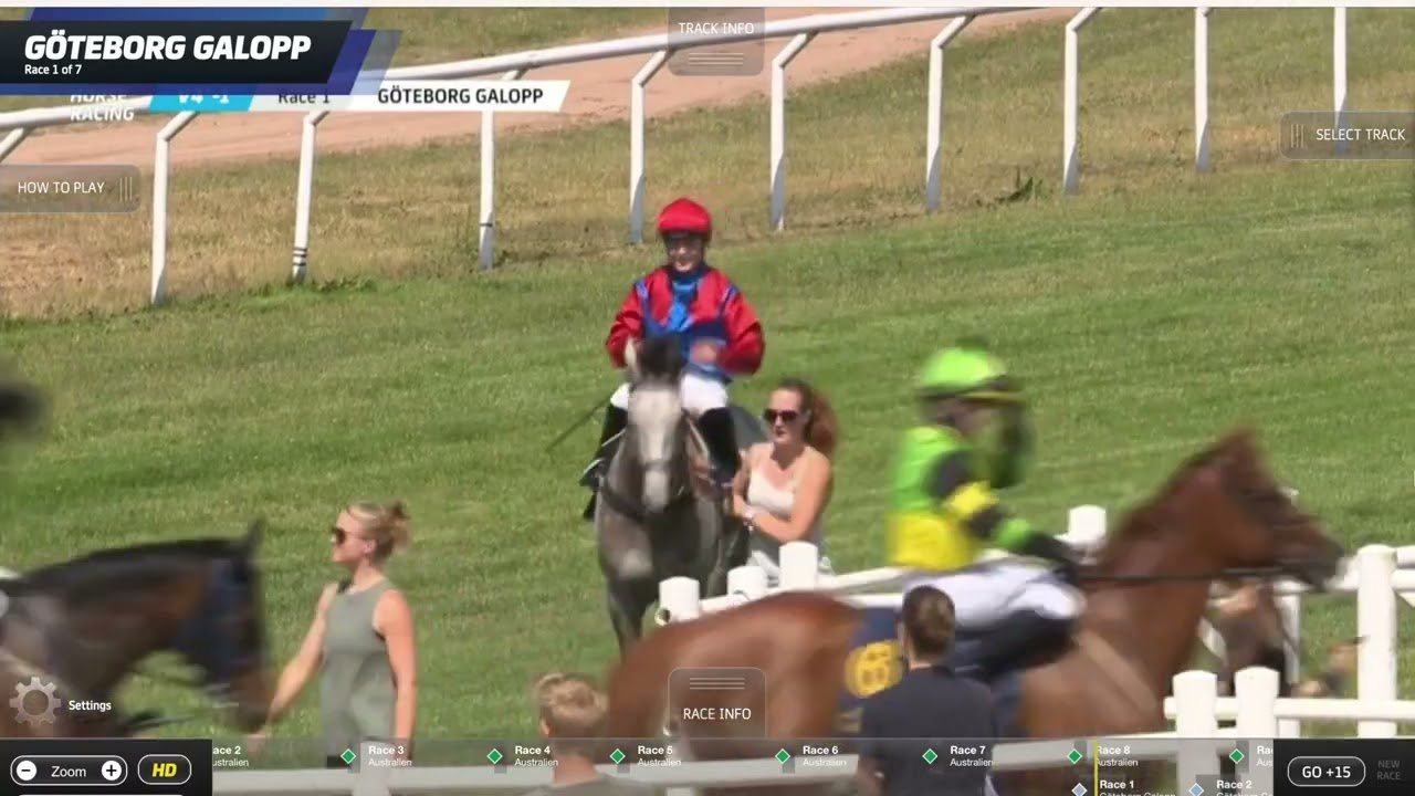 Lopp 1 och 2, 28 juni 2023, Göteborg Galopp