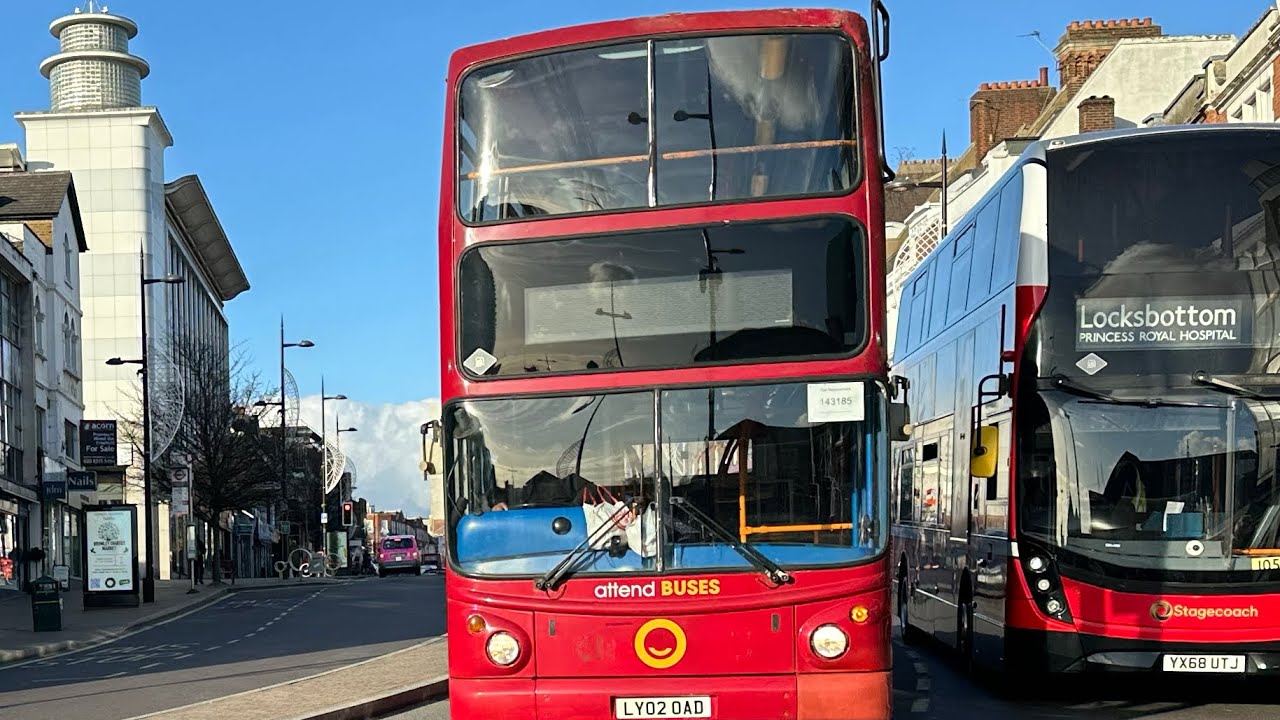 *LY02 OAD* Автобусы 02Reg Dennis Trident Alexander ALX400 (бывший Chalkwell & Stagecoach London)