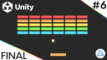 Como CREAR ARKANOID/BREAKOUT en UNITY Tutorial!🧱🔴 🟠 🟡 🟢 🔵/Exportar el Videojuego/6-capitulo-FINAL