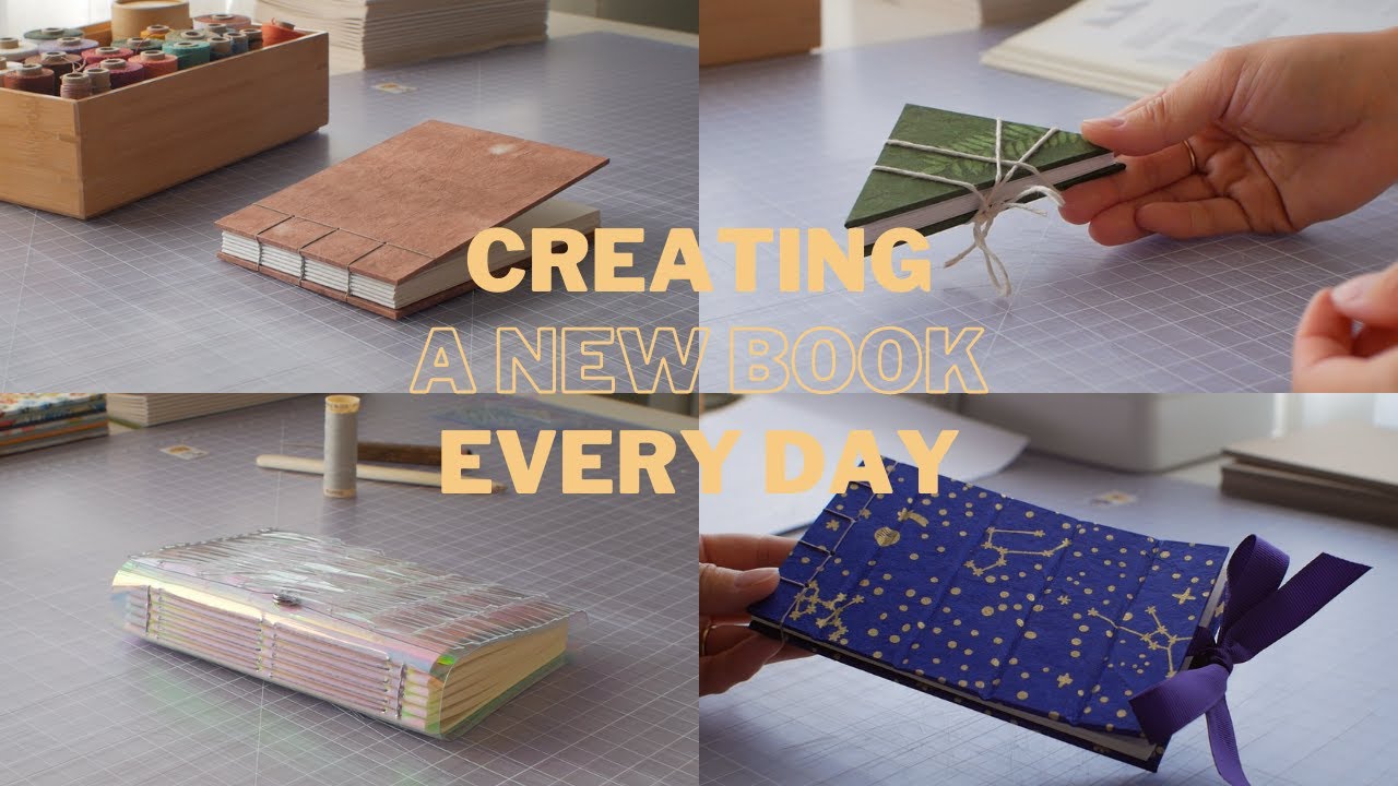 Diy Book Binding DIY Staple Saddle Stitch Bookbinding Tutorial | Sea
