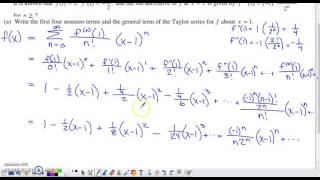 2016 AP Calculus BC Free Response  #6