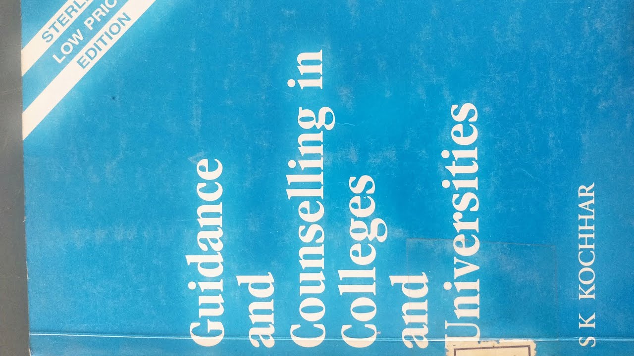 Psychological TestsTheir Characteristics & Use / Guidance and Counseling in Colleges