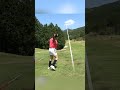 自分でもびっくりするほどのナイスショット