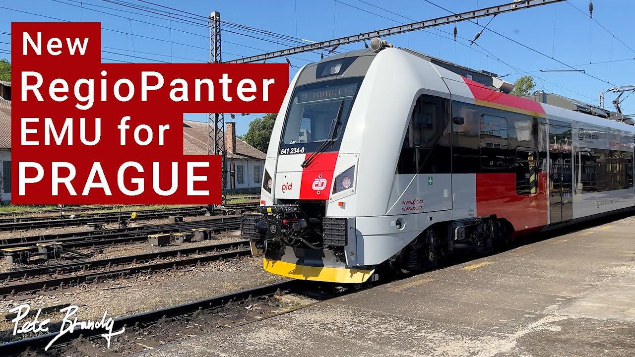 TRIP REPORT | New RegioPanter EMU for Prague | Kralupy nad Vltavou - Praha