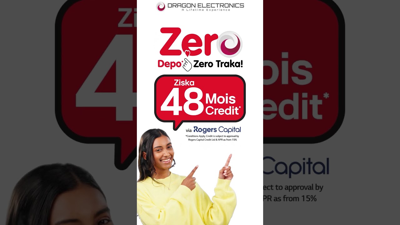 Dragon Electronics Le Credit* Facile avec Rogers Capital