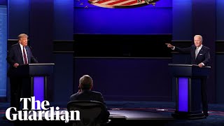 'Will you shut up, man?': Biden and Trump clash in first US presidential debate