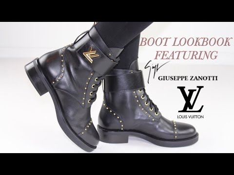 Shop Louis Vuitton Territory Flat Ranger Boots (1A9HAK) by