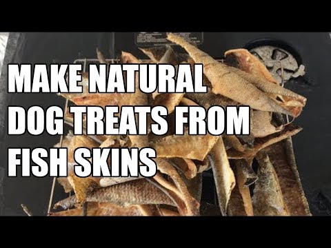 How to Make Dog Treats From Fish Skins