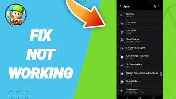 How To Fix Not Working On Stumble Guys App 2025