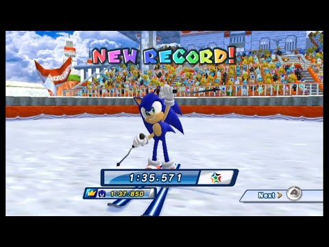 1:35.571 (PB) Dream Alpine (Sonic) Mario & Sonic at the Olympic Winter Games Vancouver 2010 (Wii U)