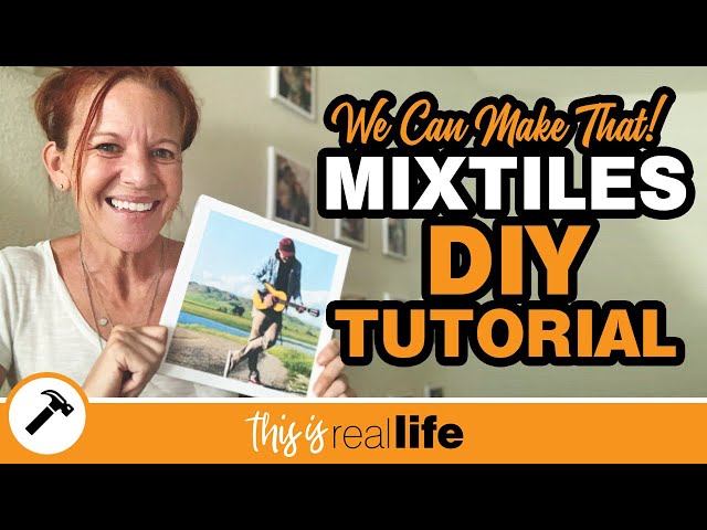 Easy Photo Wall Decor - Mixtiles review and installation - Life Sew Savory