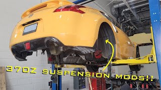 Making a 370Z Handle  Sway Bar, Solid Subframe & Engine Mount Install