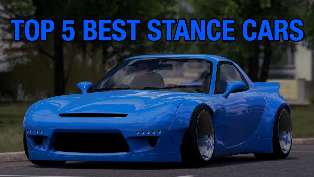 TOP 5 BEST STANCE CARS IN FORZA HORIZON 3