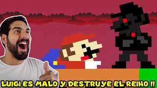 LUIGI ES MALO Y DESTRUYE EL REINO CHAMPIÑÓN !! - Reacción Level UP (Saga Luigi God) Pepe el Mago #2