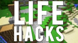 Top 10 Minecraft Life Hacks!