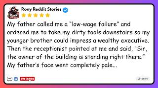 My Dad Called Me a Low-Wage Failure — Then Found Out I Owned The Entire Building He is Standing In