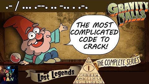 De meest ingewikkelde Gravity Falls-code om te kraken!