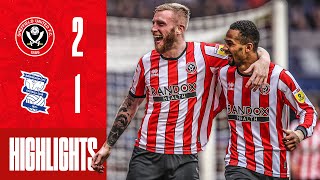 Ndiaye Assist, McAtee &amp; McBurnie goals | Birmingham 1-2 Sheffield United | Championship highlights