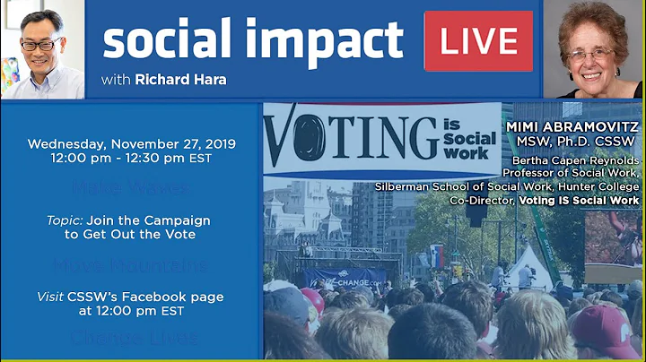 Social Impact LIVE: Join the Campaign to Get Out the Vote
