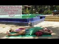 Chest opening with yoga style exercises