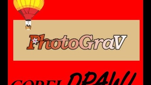 CorelDraw Tips & Tricks PHOTOGRAV take a photo and ENGRAVE it