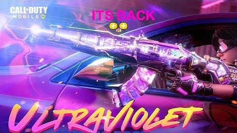 *NEW* Ultraviolet Mythic Drop | AK-47 RADIANCE in CODM showcase