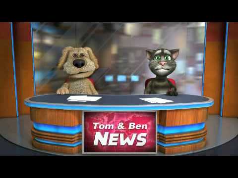 Tom & News Tom ve Köpek Ve seni çok seviyorum seni çok özledim ben seni cok çok iyi Talking Turkey C