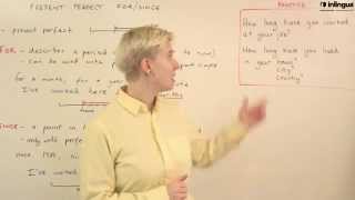 Present Perfect - For and Since - English Lessons with inlingua Vancouver