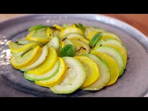 Vidéo: Courgettes Frites Au Citron Vert Et à La Menthe