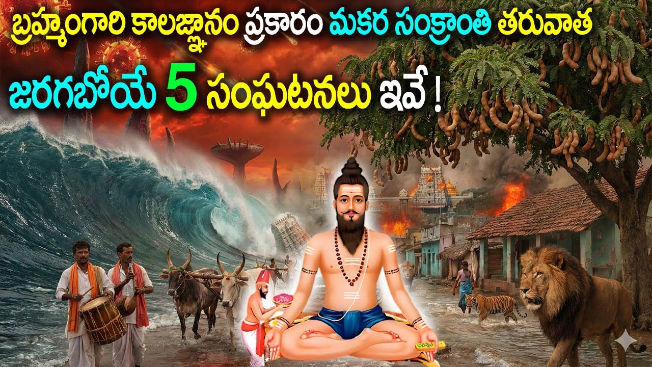 బ్రహ్మంగారి కాలజ్ఞానం ప్రకారం మకర సంక్రాంతి తరువాత జరగబోయే 5 సంఘటనలు ఇవే ! | 