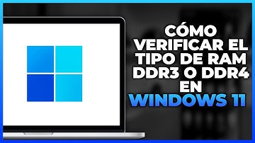 Cómo verificar el tipo de RAM DDR3 o DDR4 en Windows 11