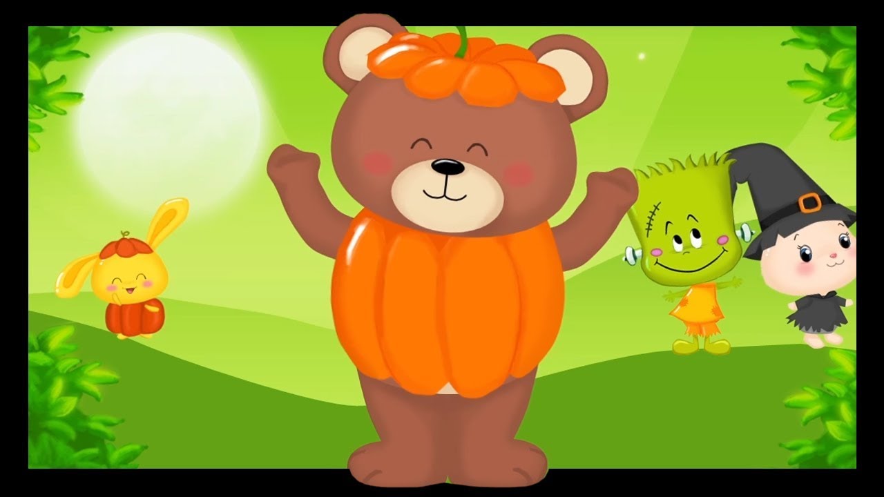 Tete Epaules Genoux Et Pieds Comptines Et Chansons D Halloween Pour Bebe Titounis Youtube