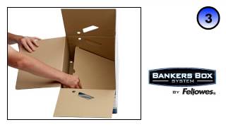 Bankers Box® System Heavy Duty ERGO Box - Blue