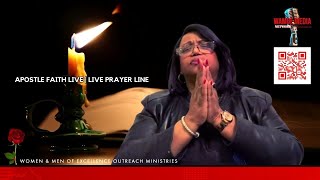 WAMOE OUTREACH MINISTRIES LIVE PRAYER LINE 082 with Apostle Dr. Faith Walters