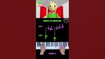 Anyone Can Play Basics In Behavior Part 1 - The Living Tombstone Easy Piano #pianotutorial