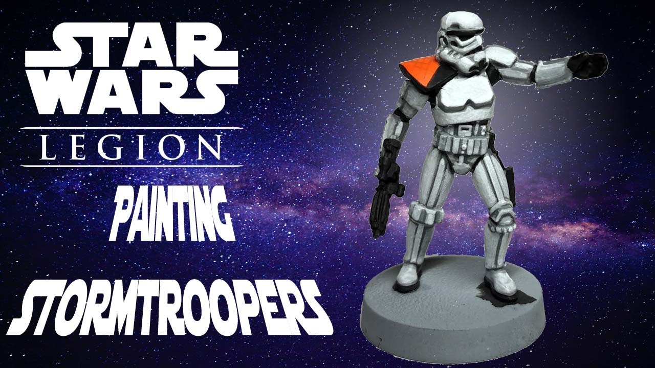Star Wars Legion Painting Guide How to paint Stormtroopers YouTube