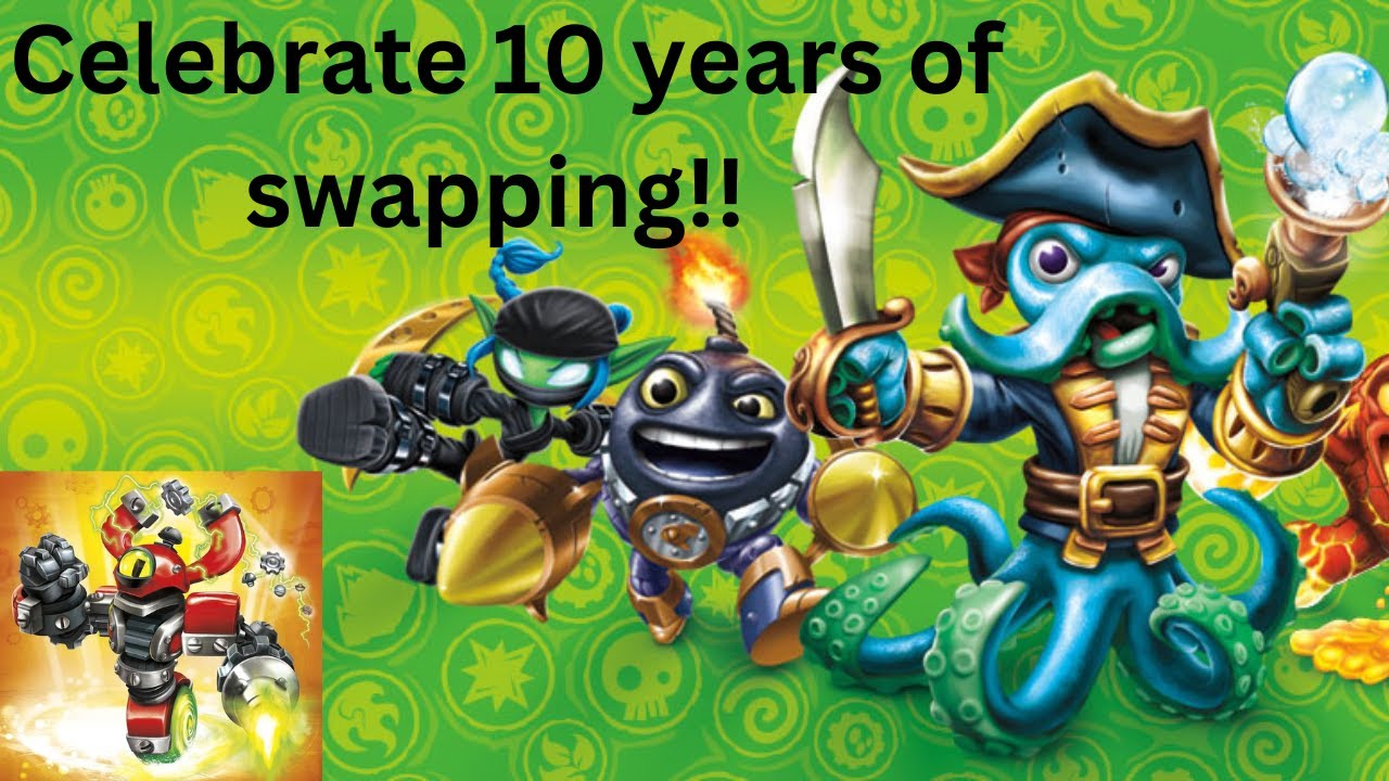 skylanders swap force 10th anniversary tribute